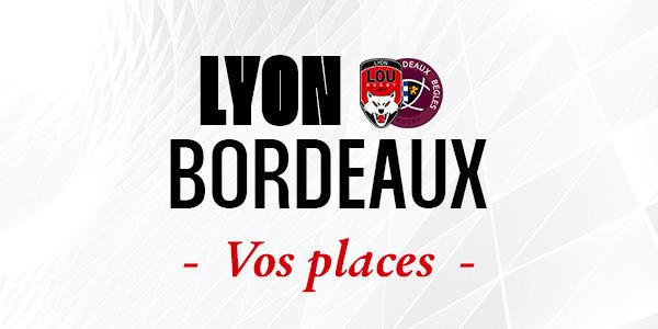 MATCH LOU RUGBY - UNION BORDEAUX BEGLES
