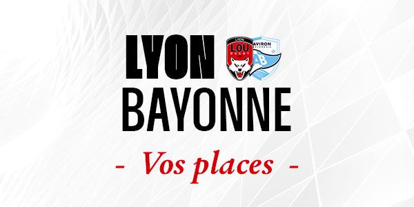MATCH LOU RUGBY - AVIRON BAYONNAIS